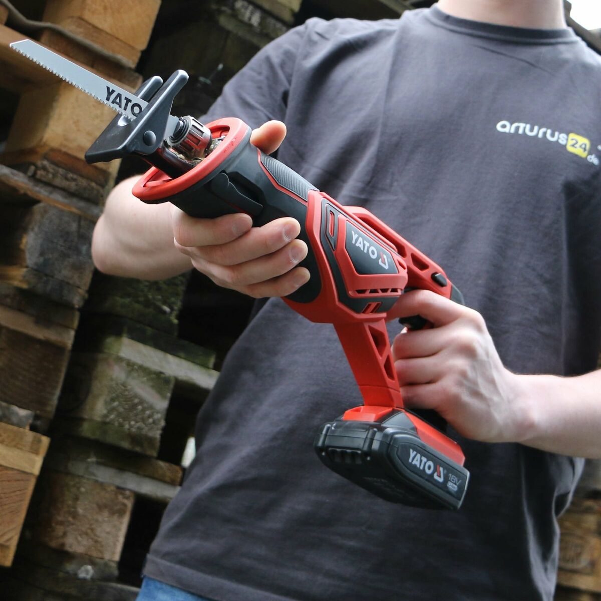 Självsågande såg Yato YT-82814 3000 rpm - 6