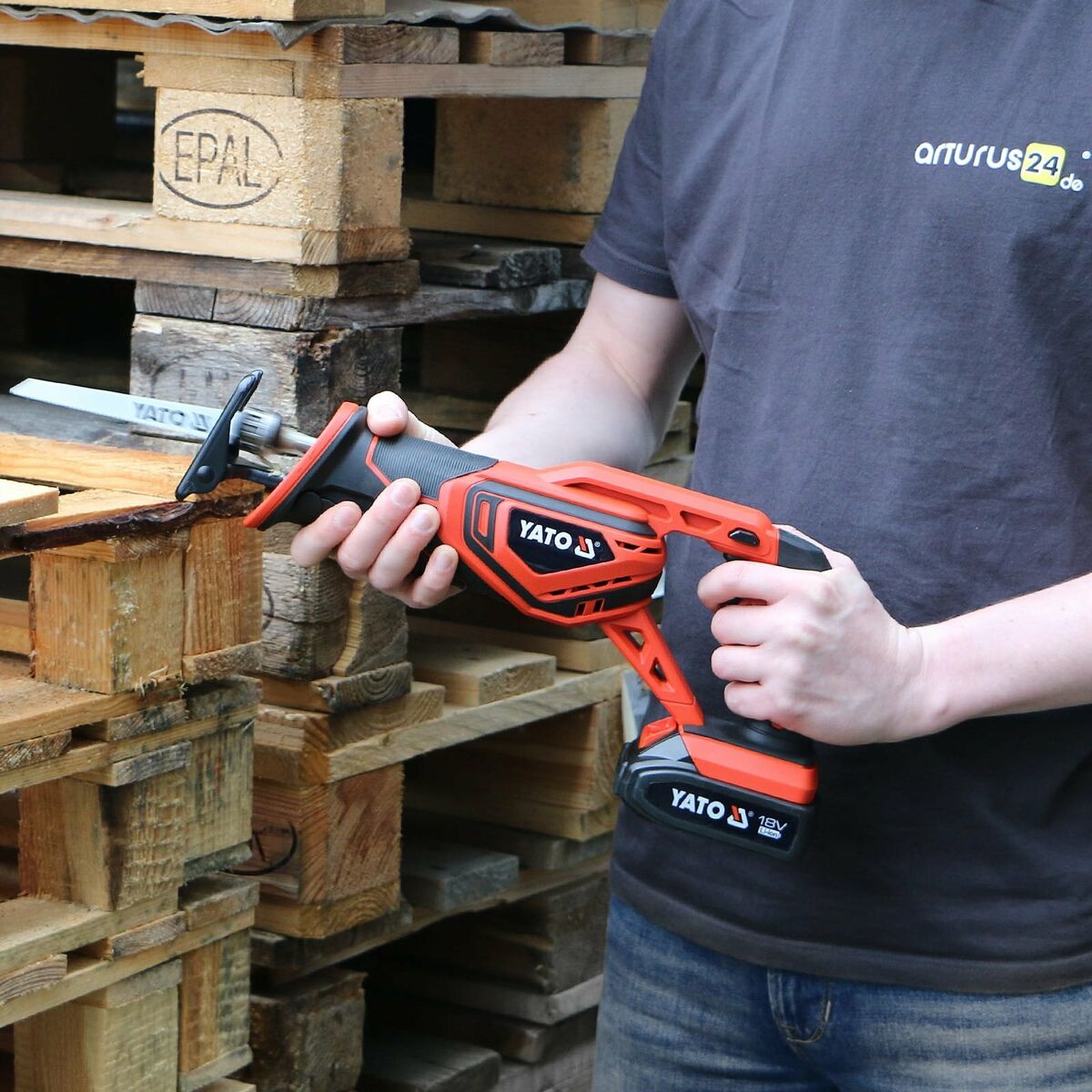 Självsågande såg Yato YT-82814 3000 rpm - 5