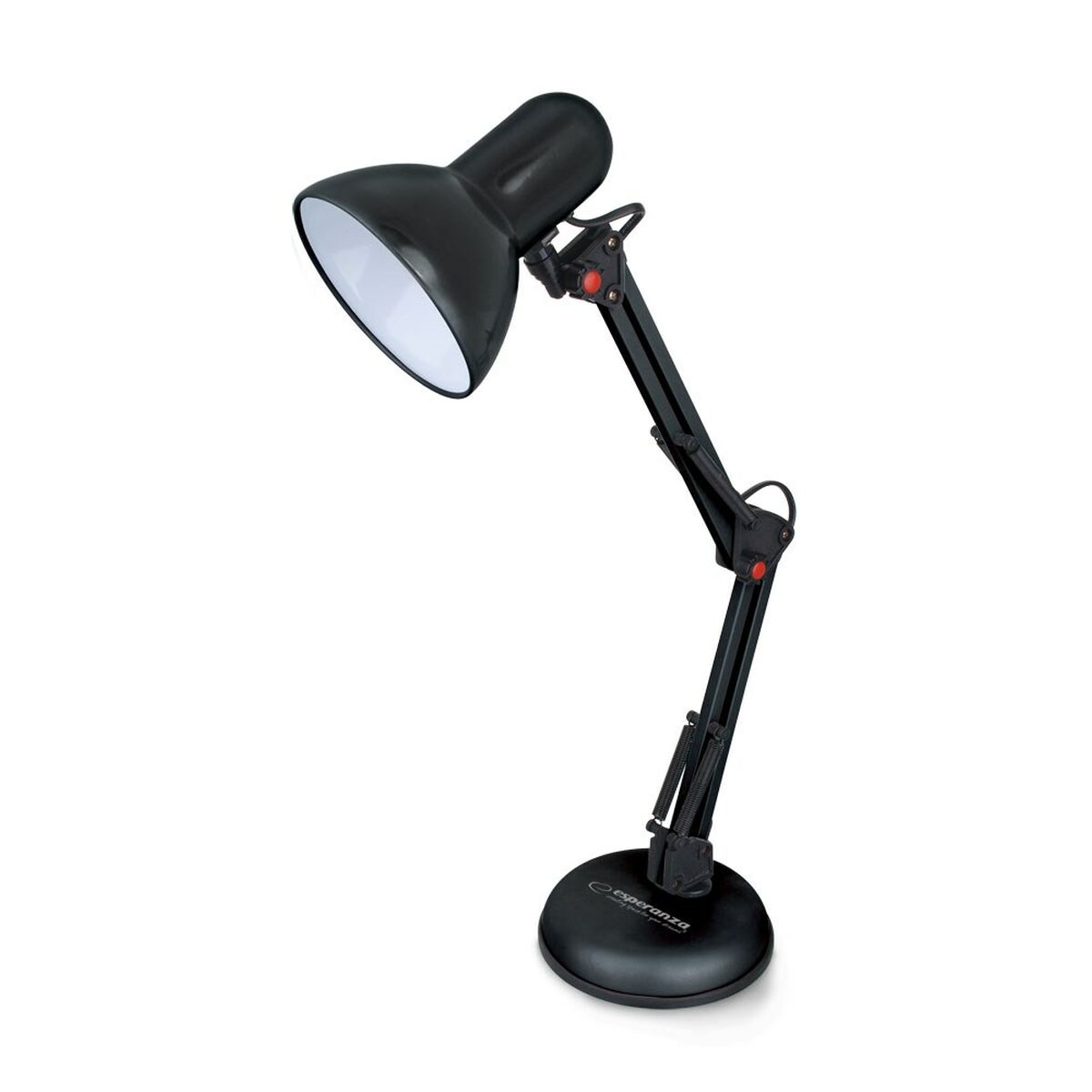 Skrivbordslampa Esperanza ELD112K Svart Plast 12 W - 5