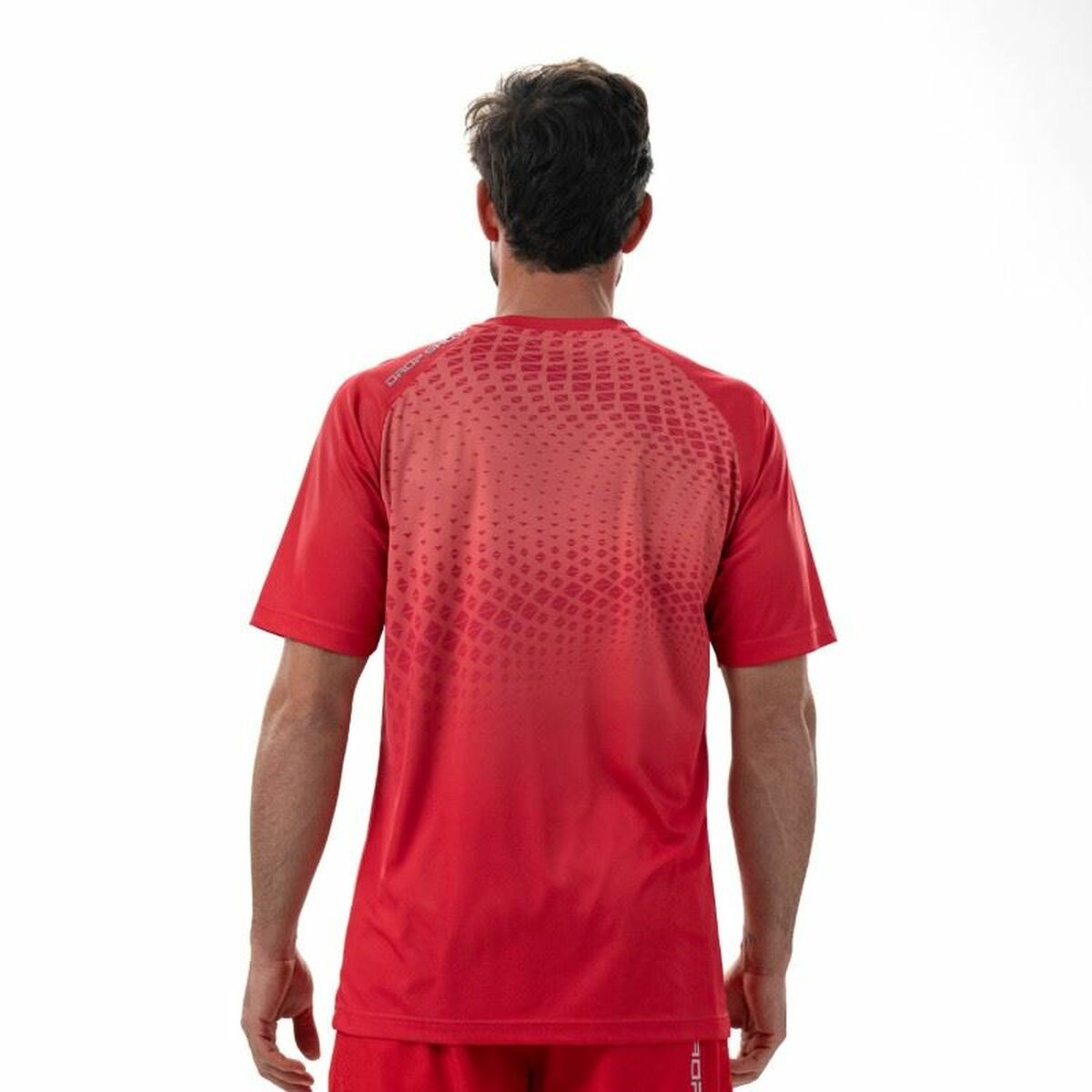 T-shirt med kortärm Herr Drop Shot Benara Orange Padel - 3