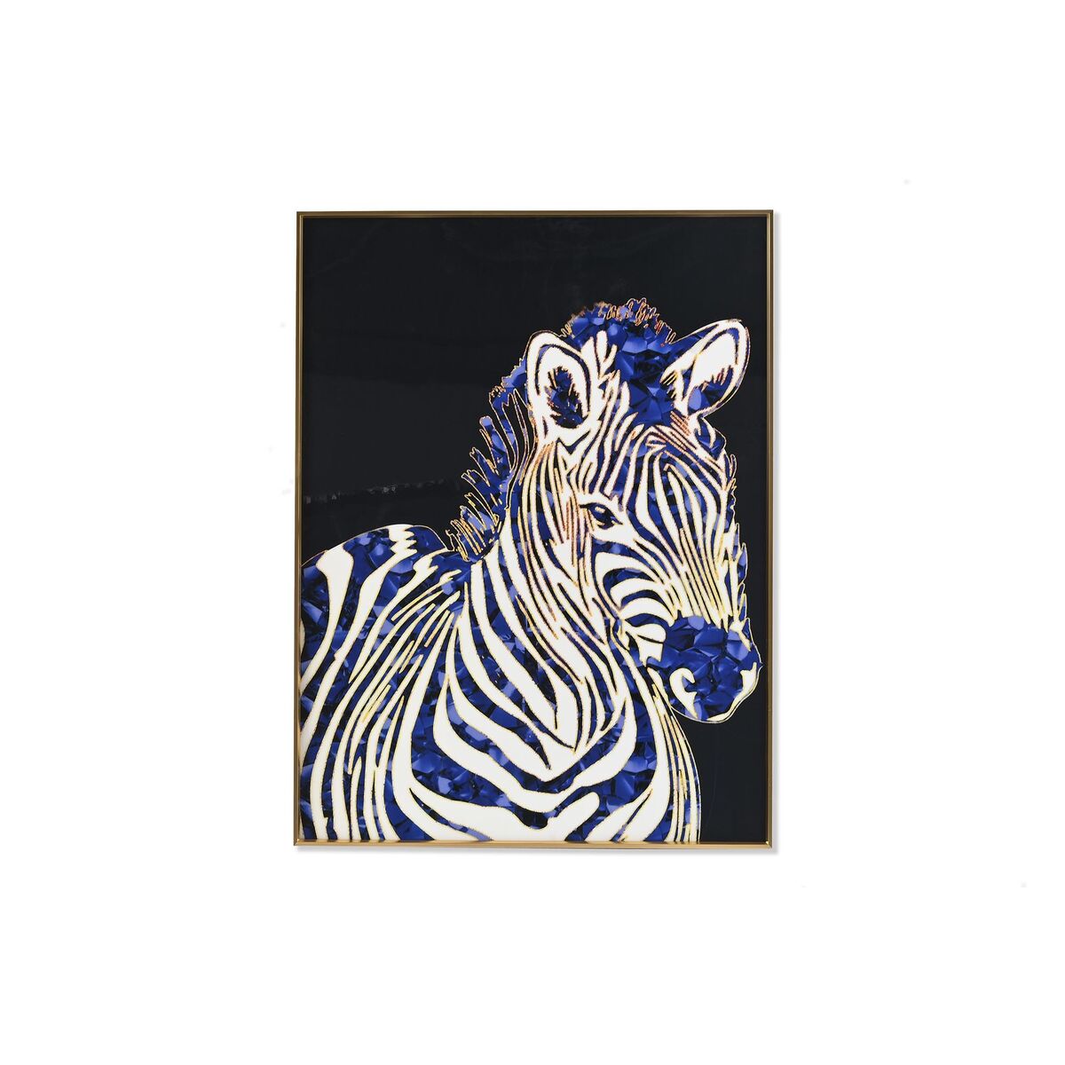Tavla DKD Home Decor Aluminium Trä MDF 60 x 3 x 80 cm - 3