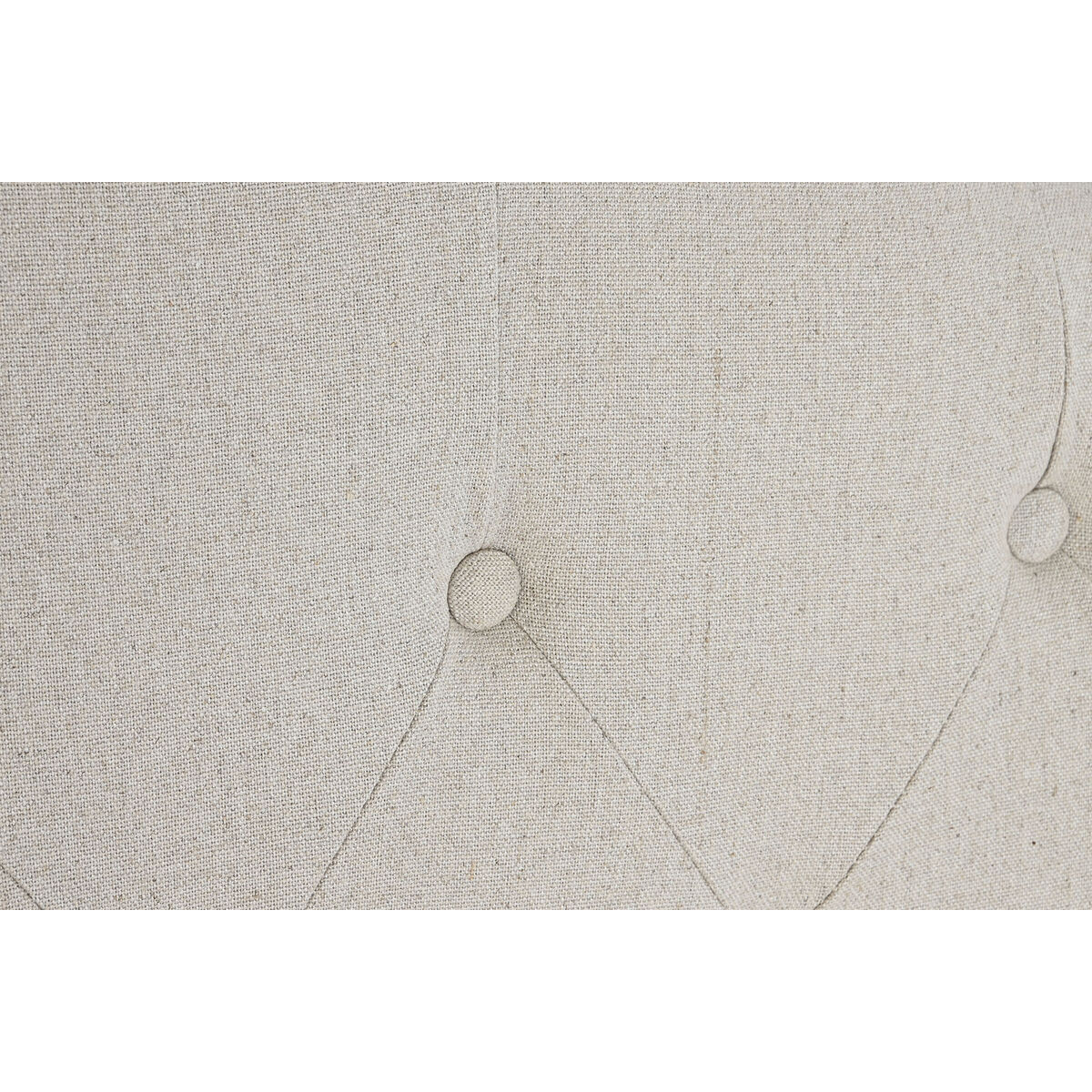 Sänggavel DKD Home Decor Beige Gummiträ 160 x 10 x 120 cm - 3