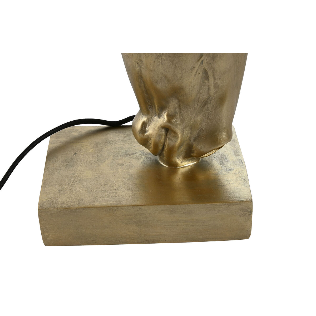 Bordslampa Home ESPRIT Svart Gyllene Harts 50 W 220 V 30 x 30 x 59 cm - 3