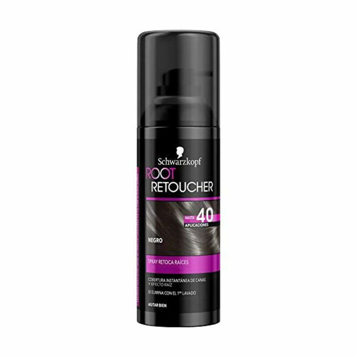 Hårrotsåterställande sprej Syoss Root Retoucher Svart Platinablont 120 ml