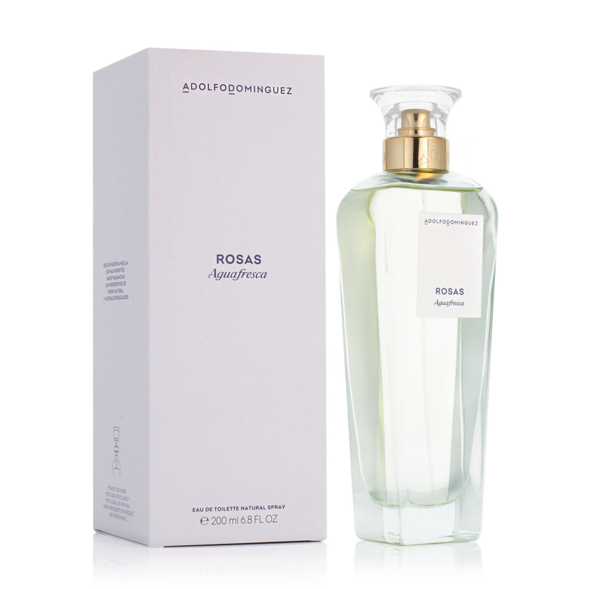 Parfym Damer Adolfo Dominguez EDT Agua Fresca de Rosas 200 ml