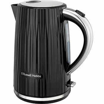 Vattenkokare Russell Hobbs Svart Rostfritt stål Plast 2400 W 1,7 L