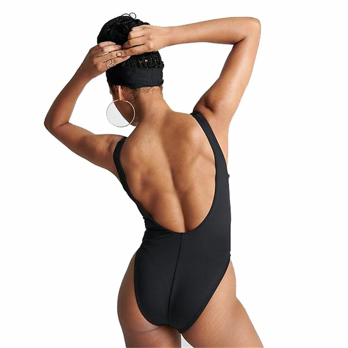 Baddräkt Dam Nike U-Back Svart - 2