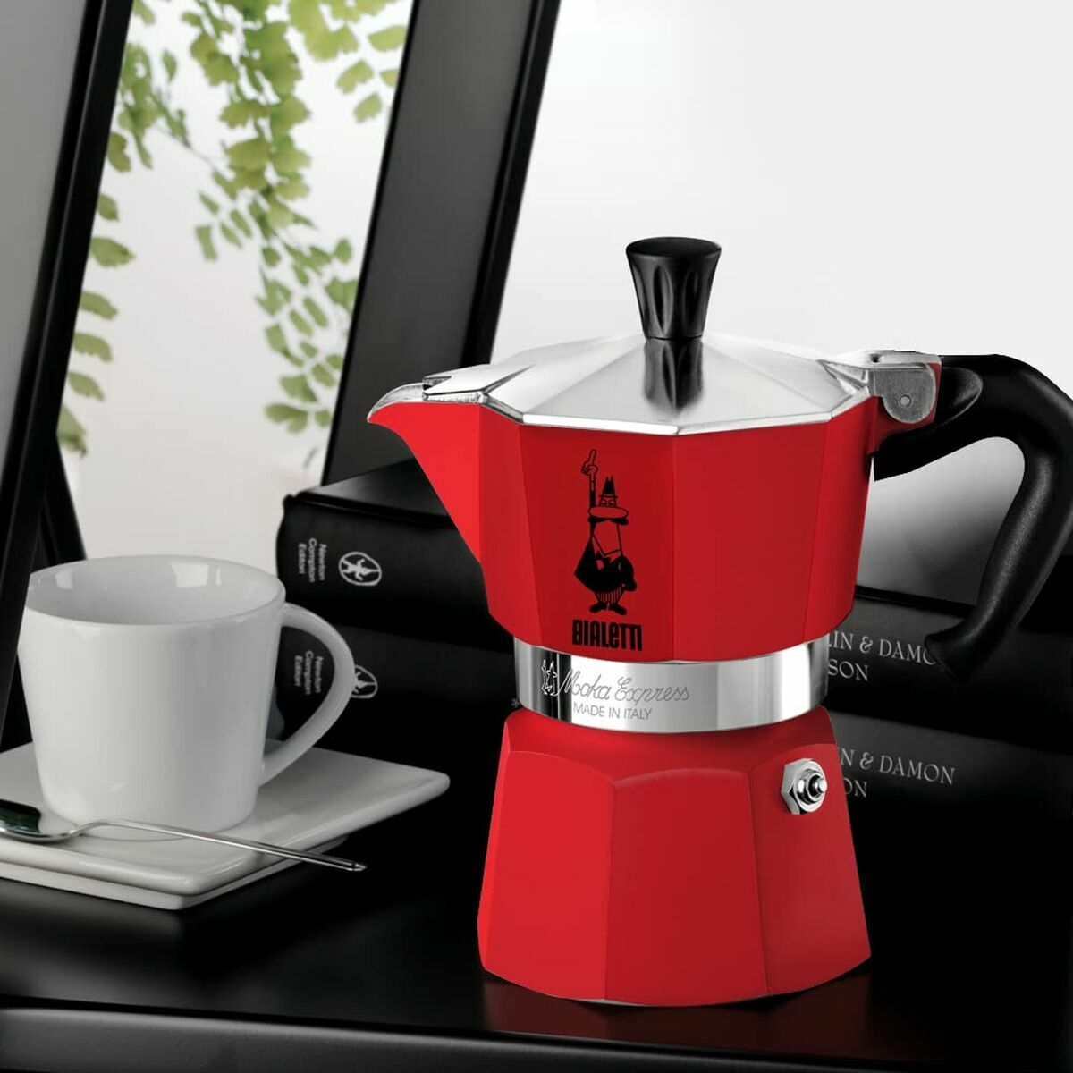 Italiensk Kaffepanna Bialetti 0004943/NP Röd 6 Koppar - 2