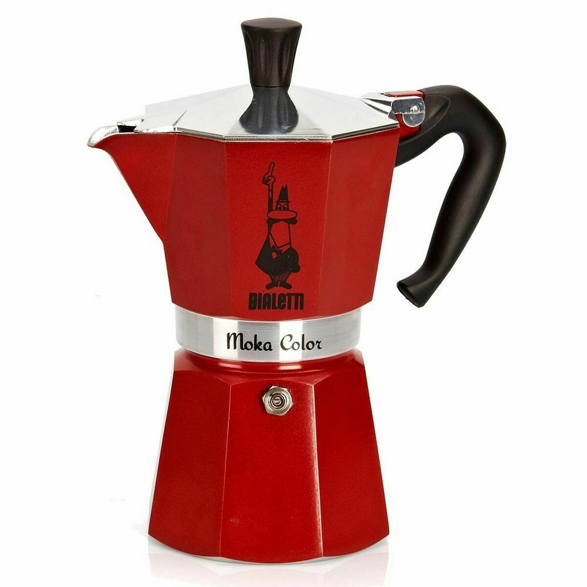 Italiensk Kaffepanna Bialetti 0004943/NP Röd 6 Koppar