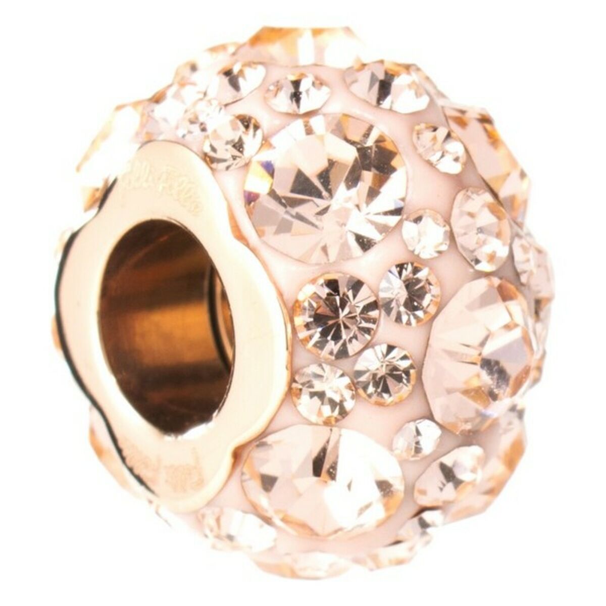Dampärlor Folli Follie 3P13T019RS Rosa (1,5 cm) - 3