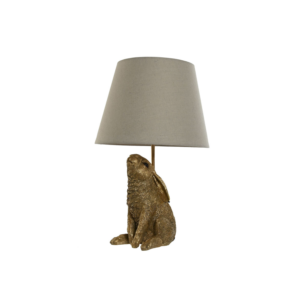 Bordslampa Home ESPRIT Beige Gyllene Harts 50 W 220 V 30 x 30 x 58 cm - 5