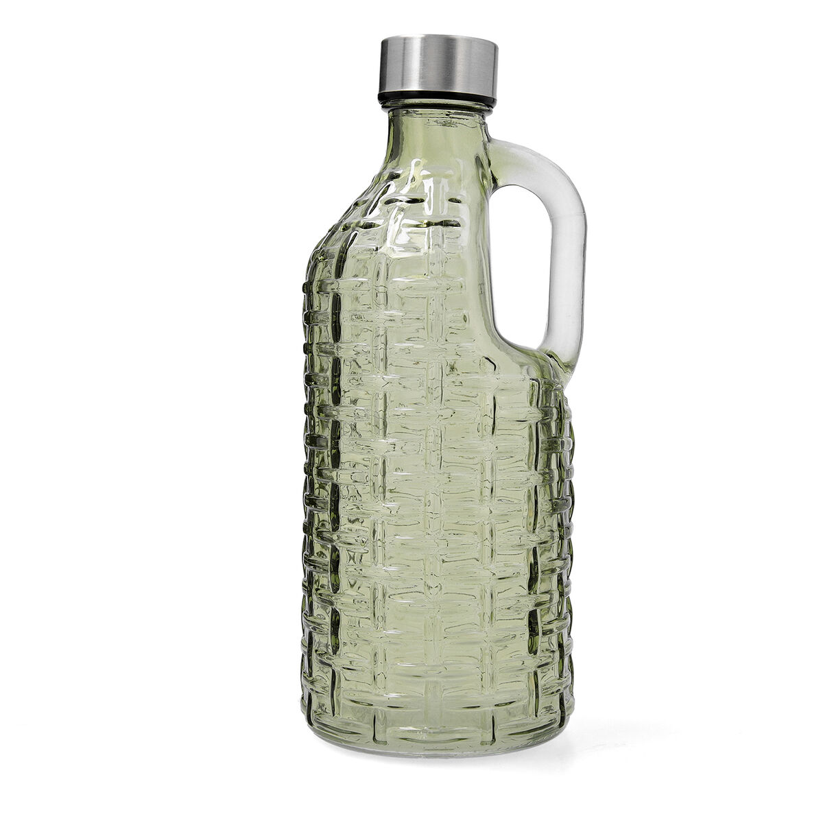 Vattenflaska Quid Calypso Grön Glas 1 L (12 antal) - 3