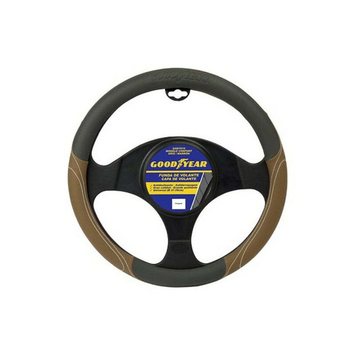 Rattöverdrag Goodyear GOD7010 Confort Universal (Ø 37 - 39 cm) - 2