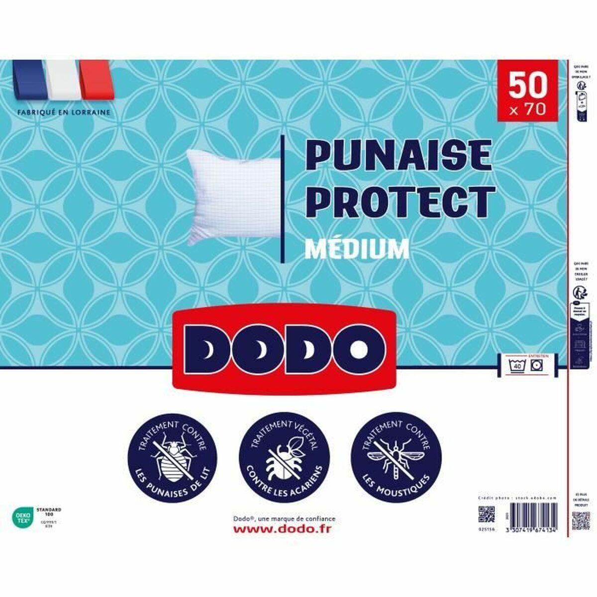 Kudden DODO Vit 50 x 70 cm - 2