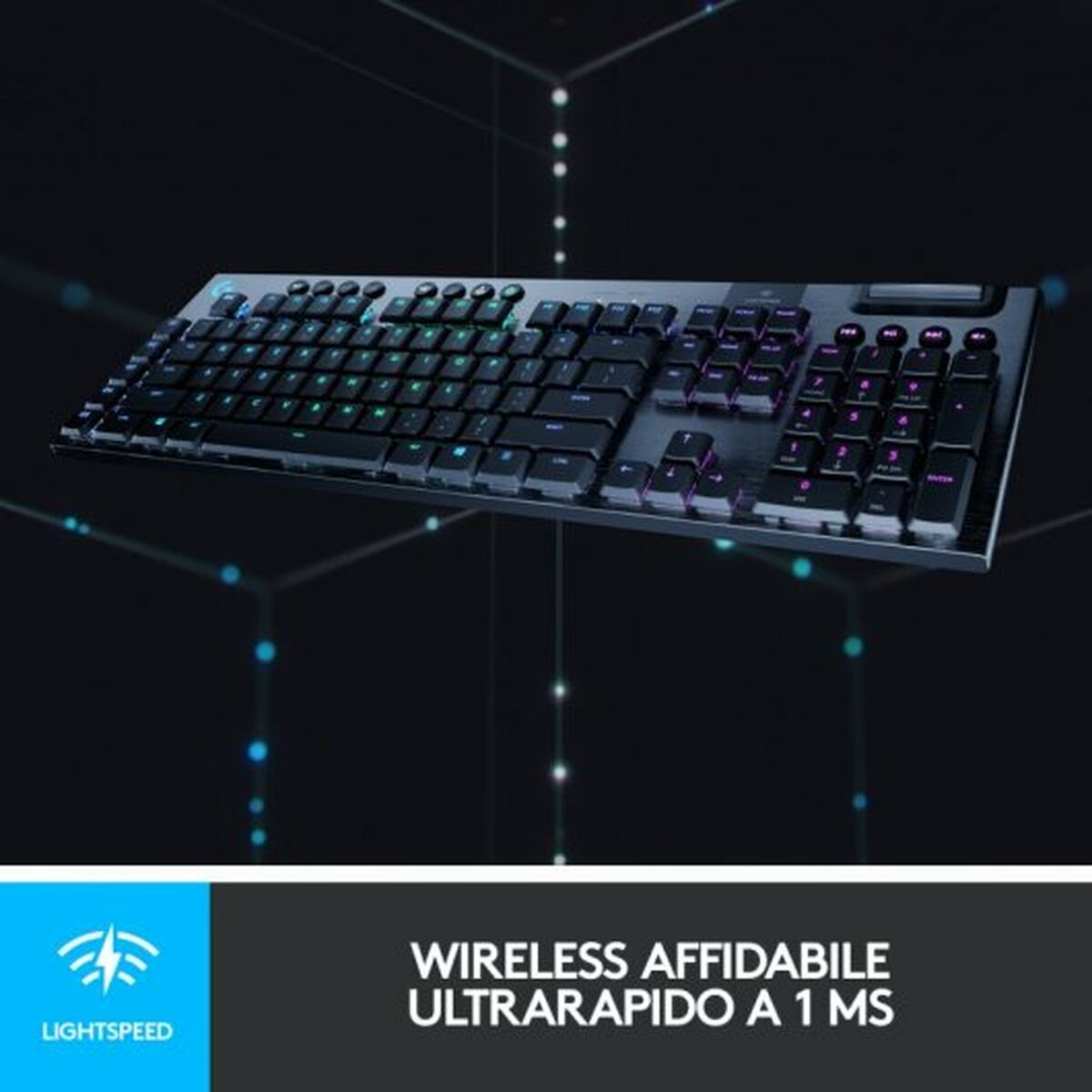 Tangentbord Logitech 920-010591 Svart QWERTY - 5