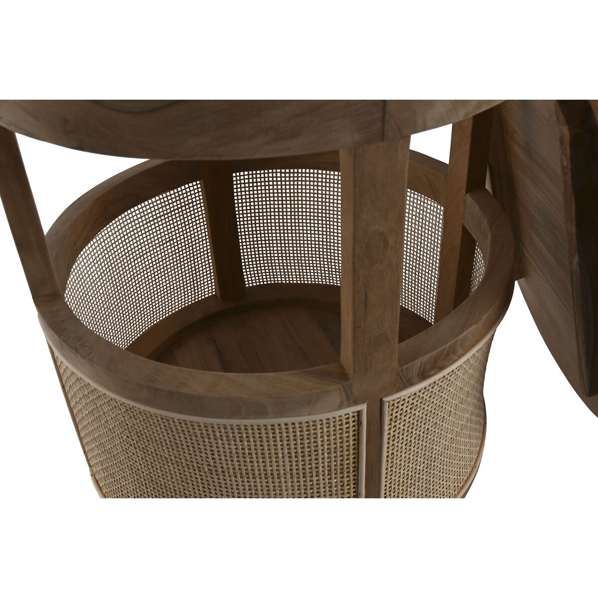 Sidobord Home ESPRIT Teak 42 x 42 x 42 cm - 4