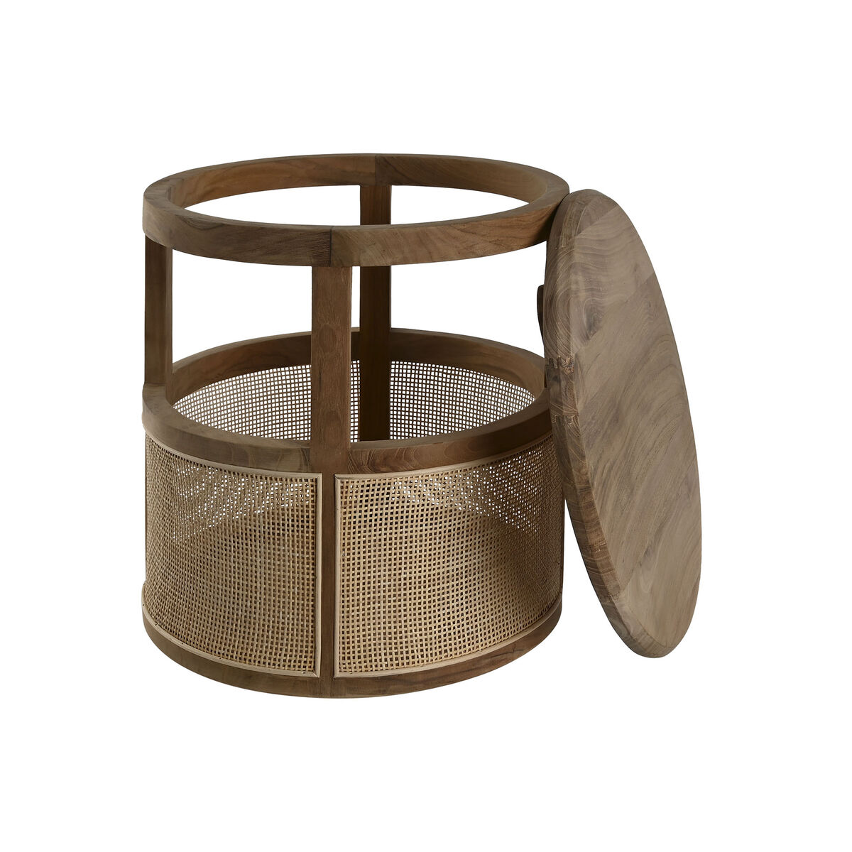 Sidobord Home ESPRIT Teak 42 x 42 x 42 cm - 3