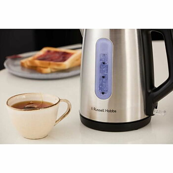 Vattenkokare Russell Hobbs Svart Rostfritt stål 2400 W 1,7 L