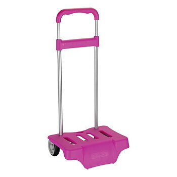 Ryggsäck på hjul Safta Fuchsia 30 x 85 x 23 cm