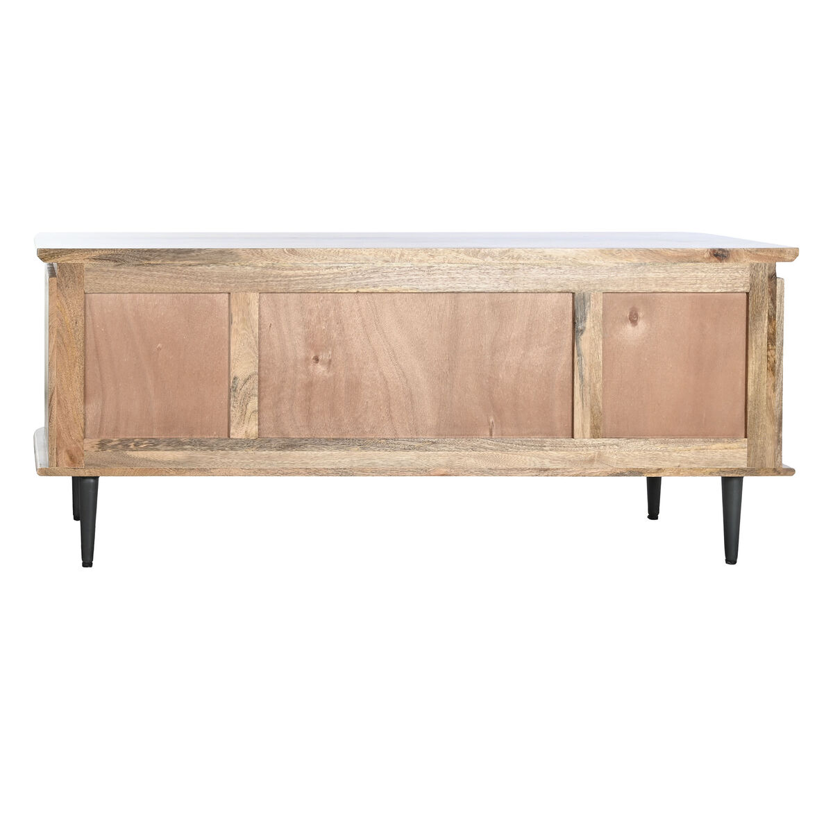 TV-möbler DKD Home Decor Naturell Metall Mangoträ 140 x 40 x 55 cm - 10