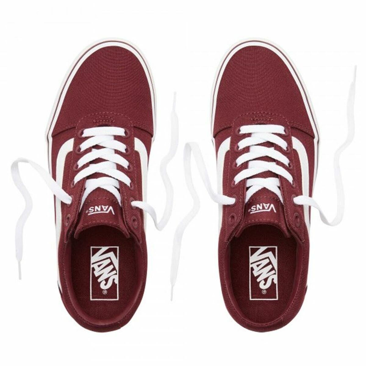 Sportskor Casual Dam Vans Ward Röd - 7