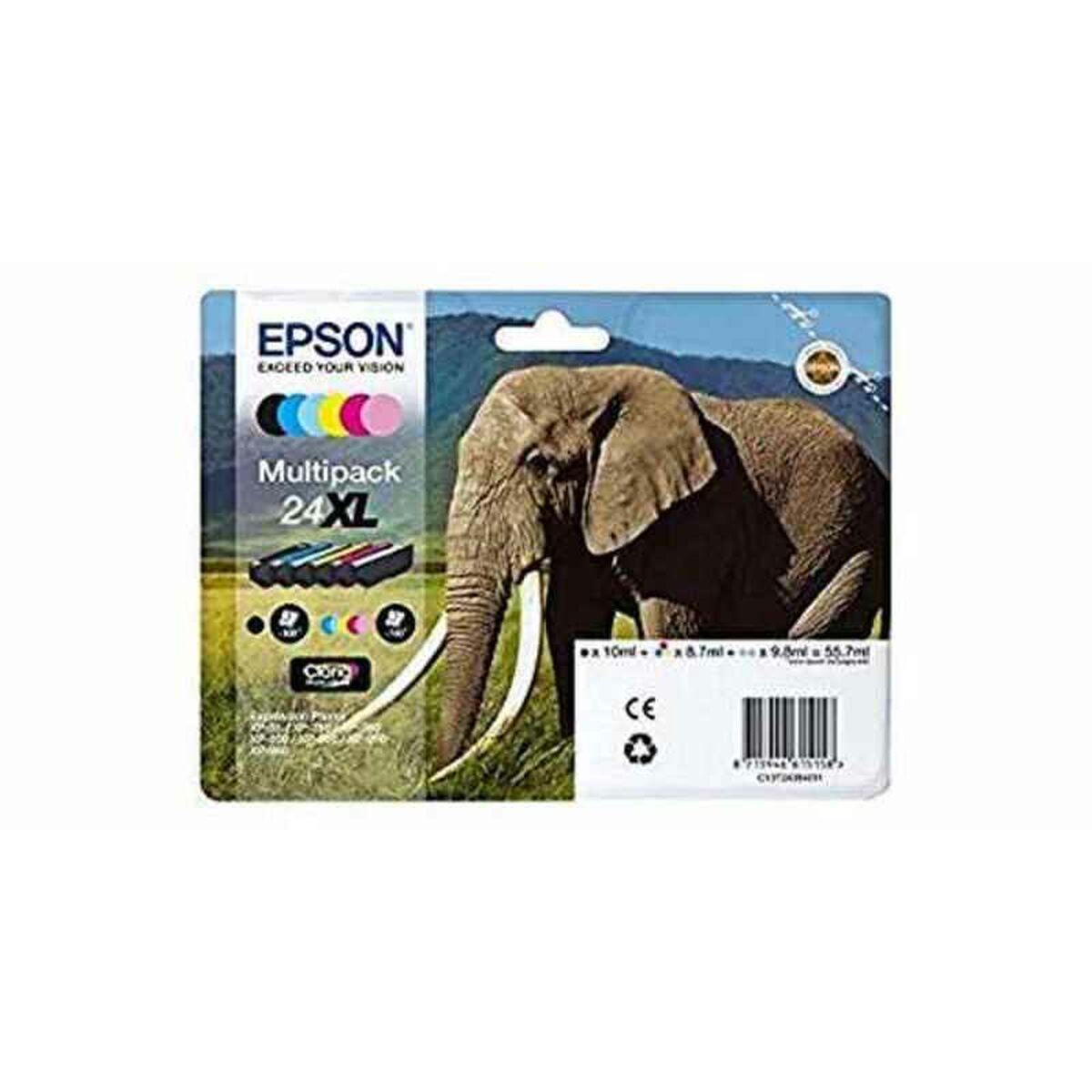 Original Bläckpatron Epson C13T24384011 24 XL Multicolour