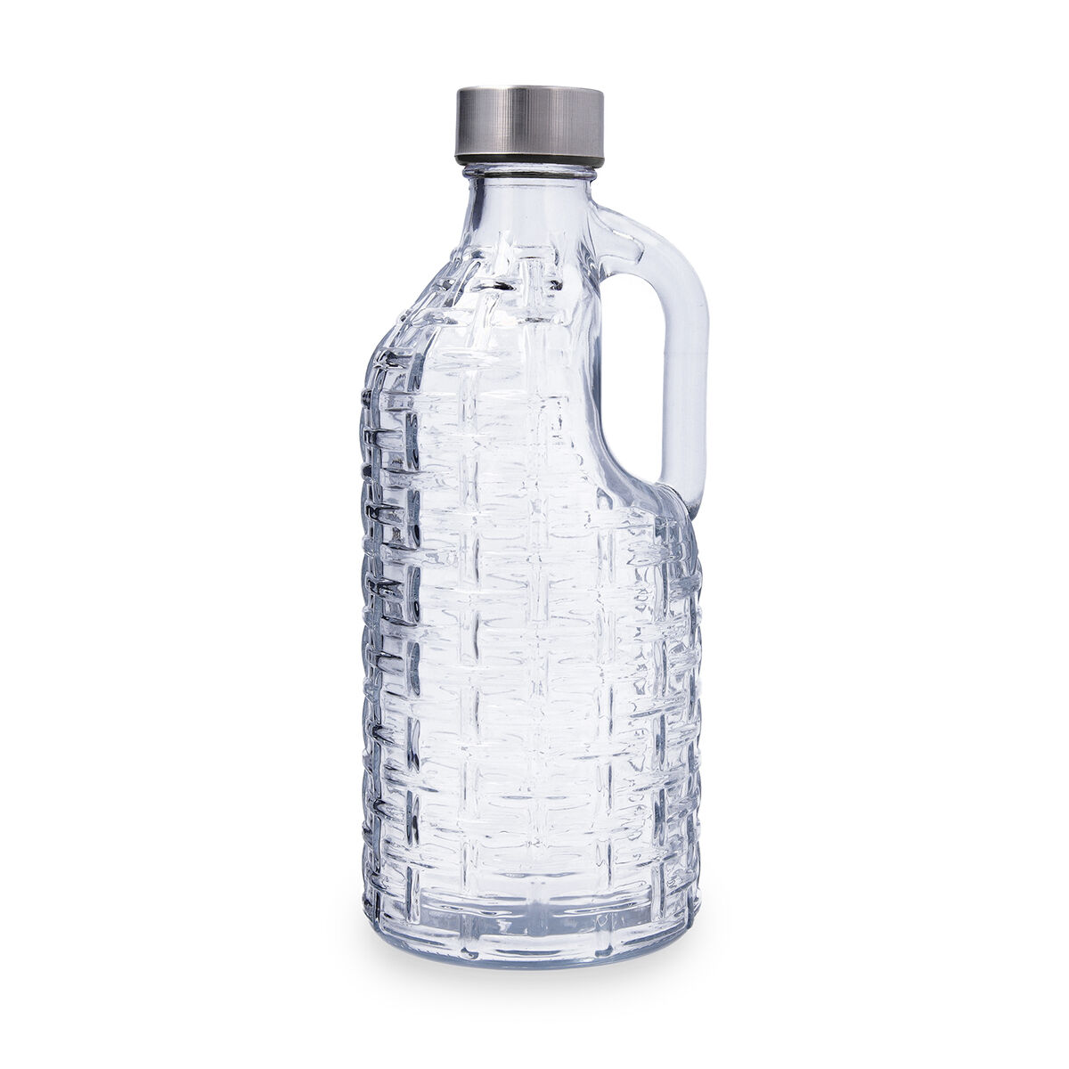 Vattenflaska Quid Calypso Transparent Glas 1 L (12 antal) - 3