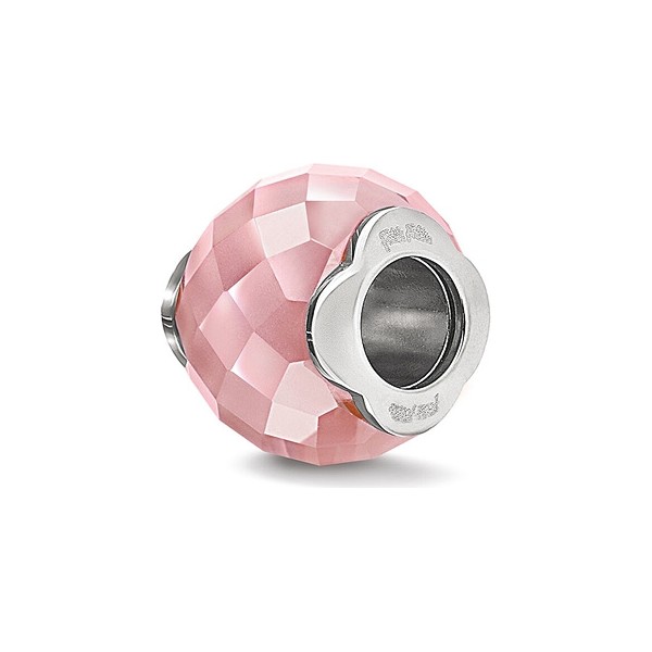 Dampärlor Folli Follie 3P16F001P Rosa (1 cm) - 2
