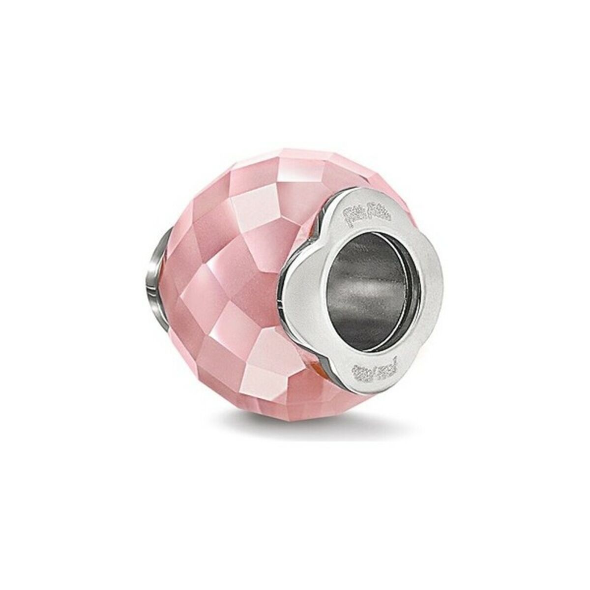 Dampärlor Folli Follie 3P16F001P Rosa (1 cm) - 3