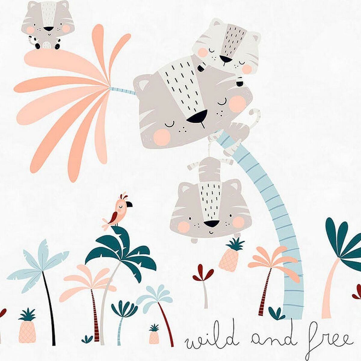 Sängöverdrag Cool Kids Wild And Free Säng 105/110 - 14