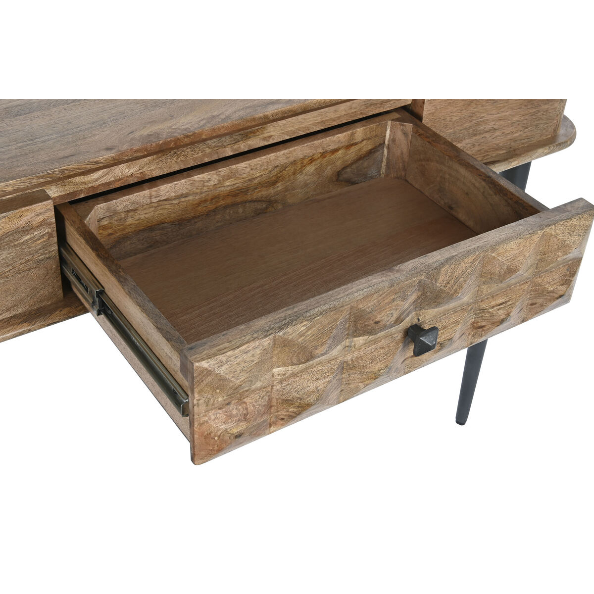 Mottagare DKD Home Decor Svart 116 x 40 x 77 cm - 13