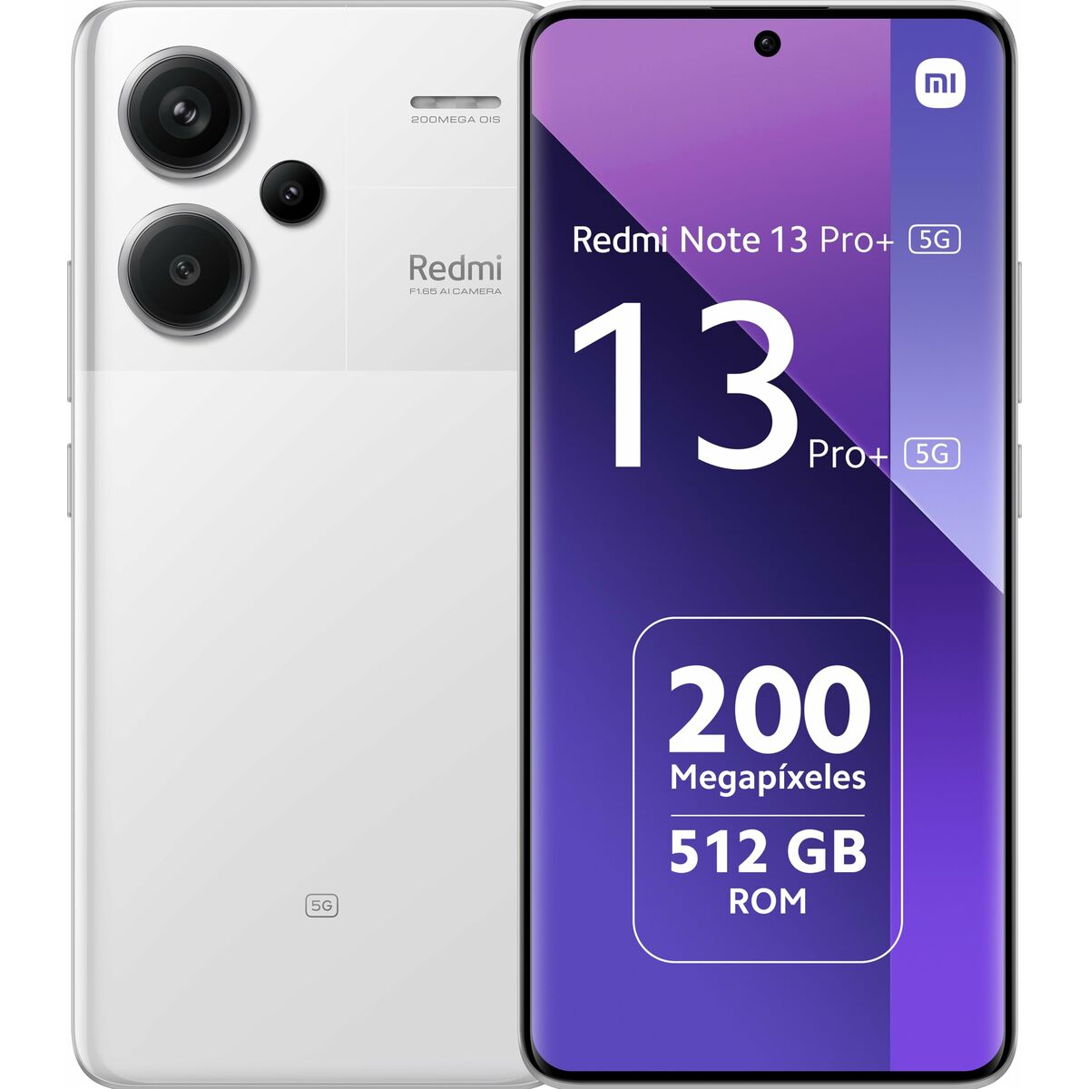 Smartphone Xiaomi REDMI NOTE 13 PRO+ 6,67" Mediatek Dimensity 7200 Ultra 12 GB RAM 512 GB Vit - 2