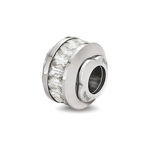 Dampärlor Folli Follie 3P16F002C Silvrig (1 cm) - 2