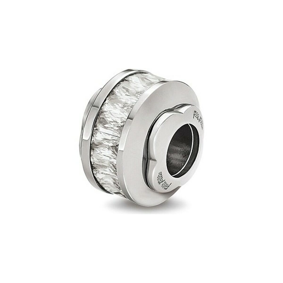 Dampärlor Folli Follie 3P16F002C Silvrig (1 cm) - 3