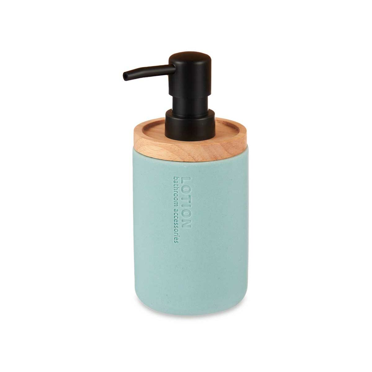 Tvåldispenser Berilo B5456BC-1 - 447 Blå Trä Harts Plast 9,5 x 18,5 x 7,8 cm (6 antal) - 5
