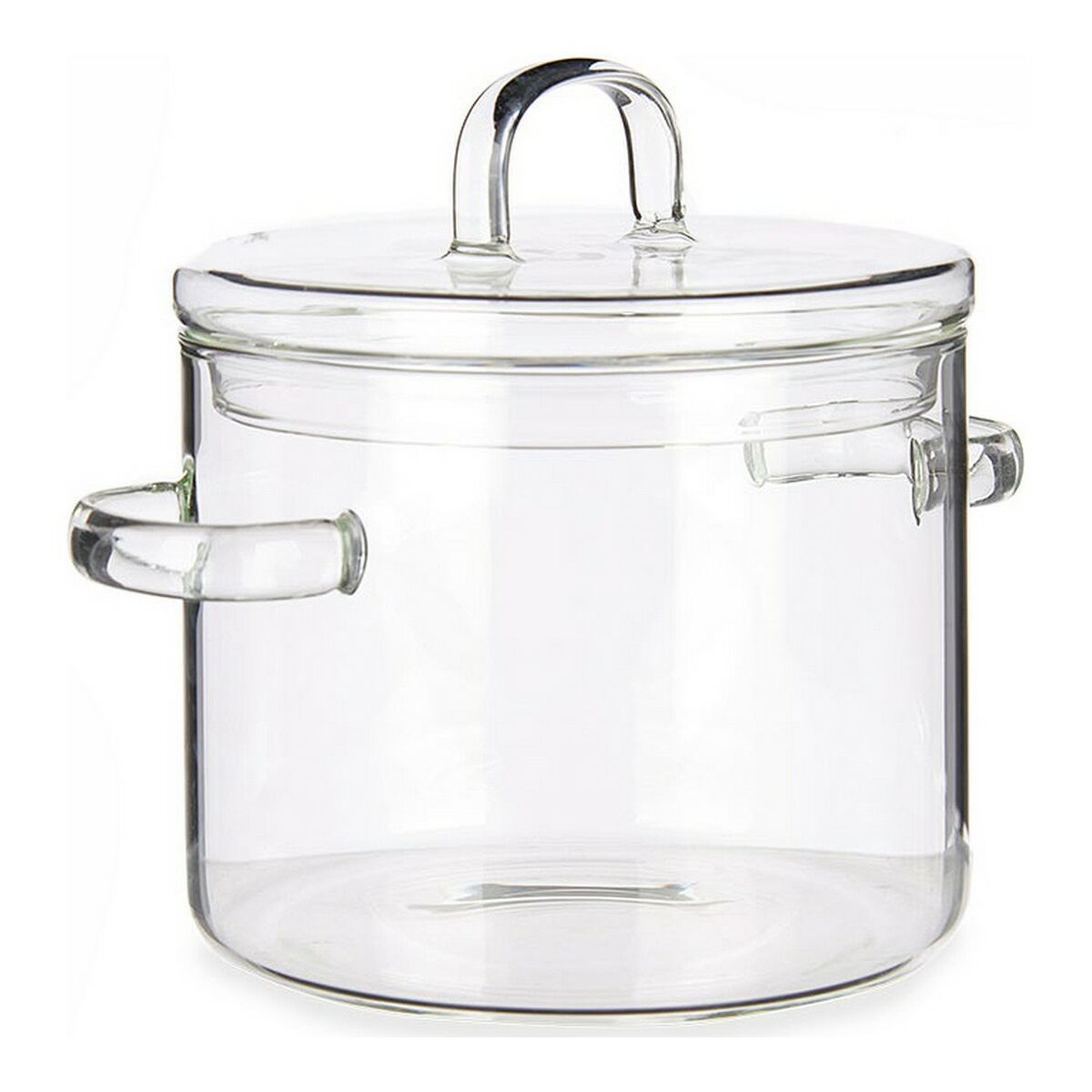 Gryta med lock Vivalto TP-HM05-1400/BHA1 Transparent Borosilikatglas 14,5 x 15,8 x 20 cm