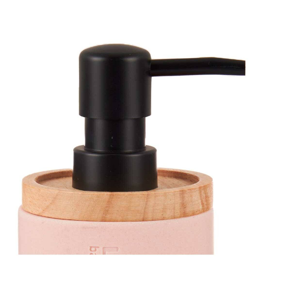 Tvåldispenser Berilo Rosa Trä Harts Plast 9,5 x 18,5 x 7,8 cm (6 antal) - 4