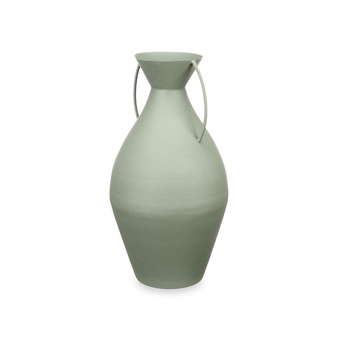 Vas 22 x 43 x 22 cm Grön Stål (4 antal) - 3