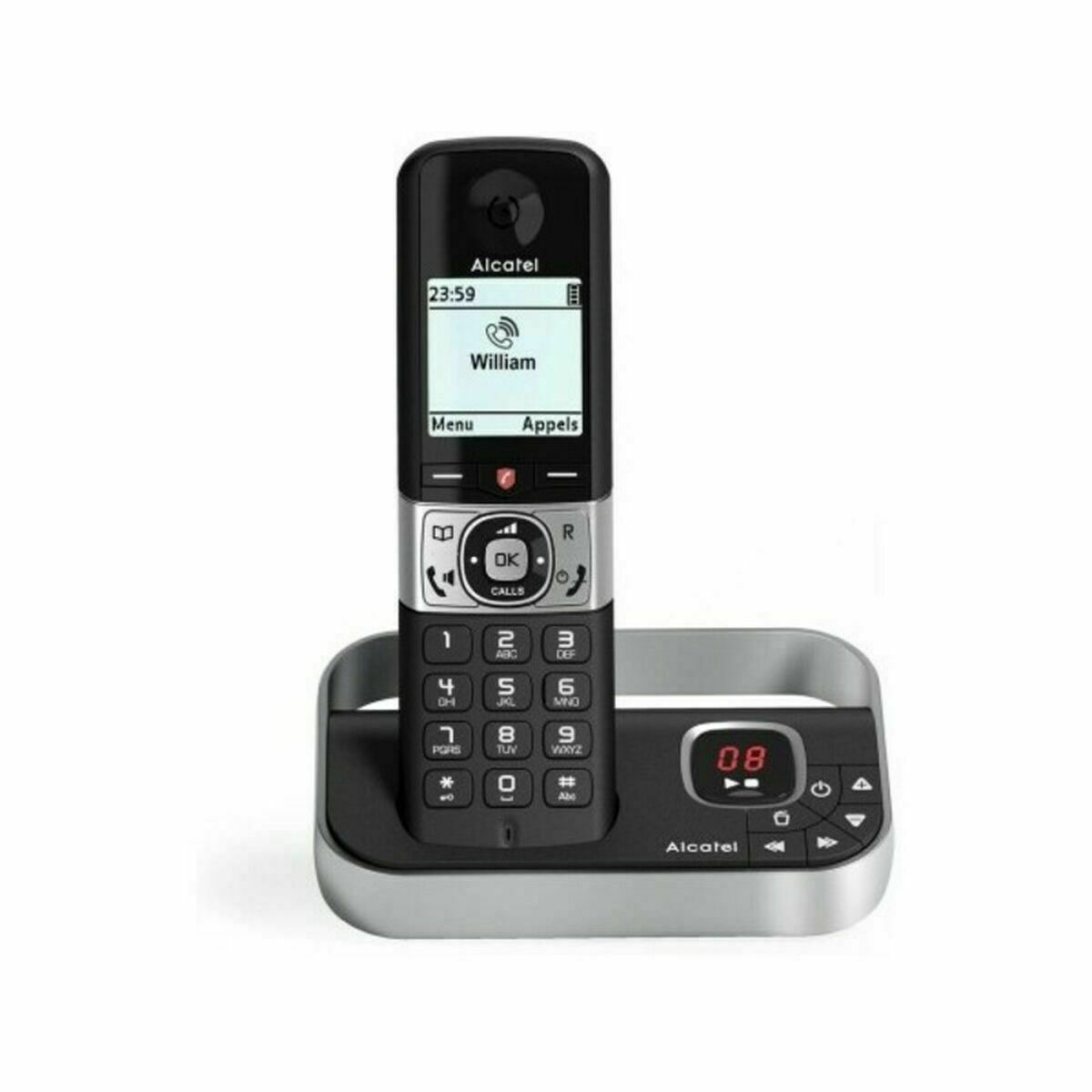 Trådlös Telefon Alcatel ATL1422856 1,8" Svart Vit Svart/Silvrig