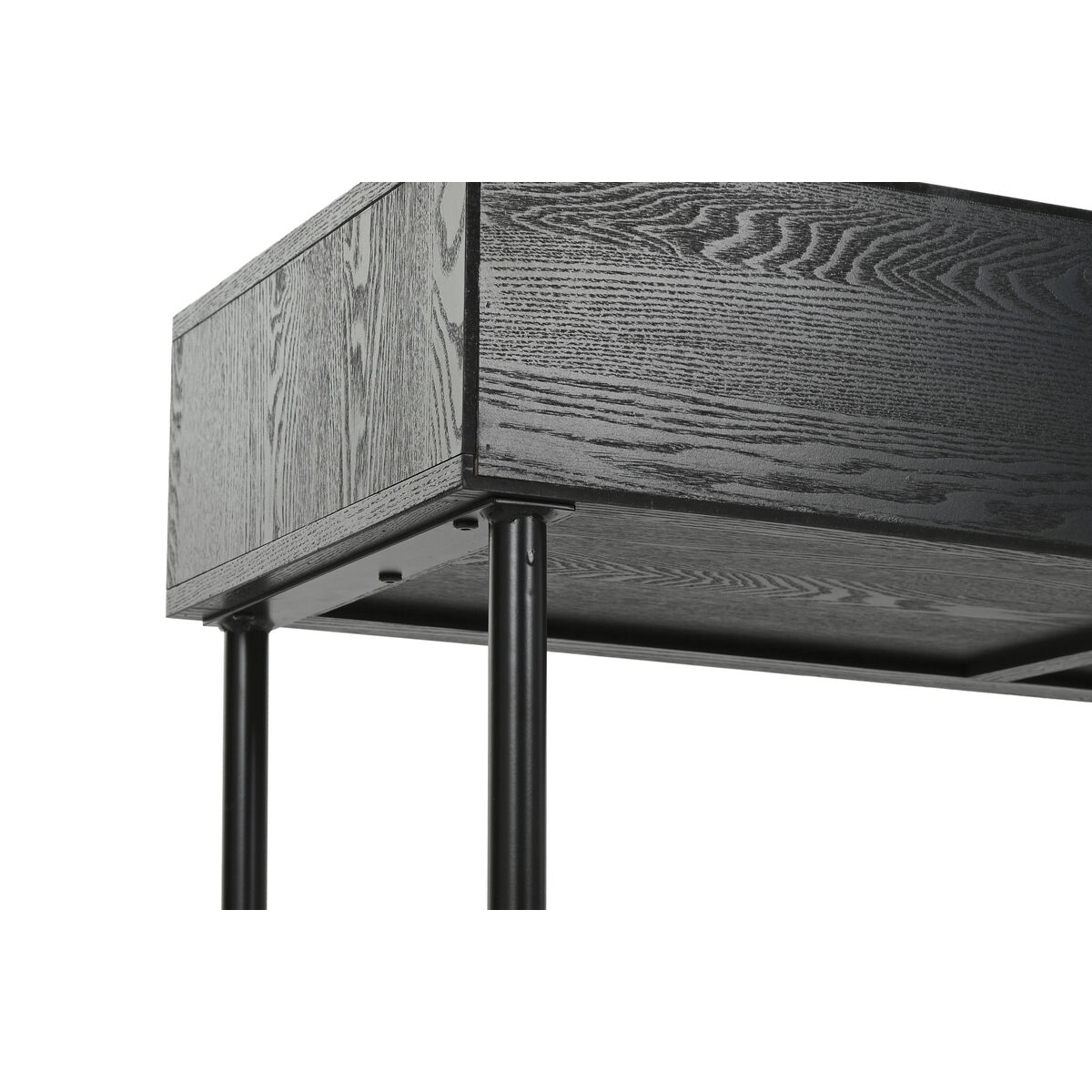 Konsol Home ESPRIT Vit Svart 100 x 40 x 77 cm - 6