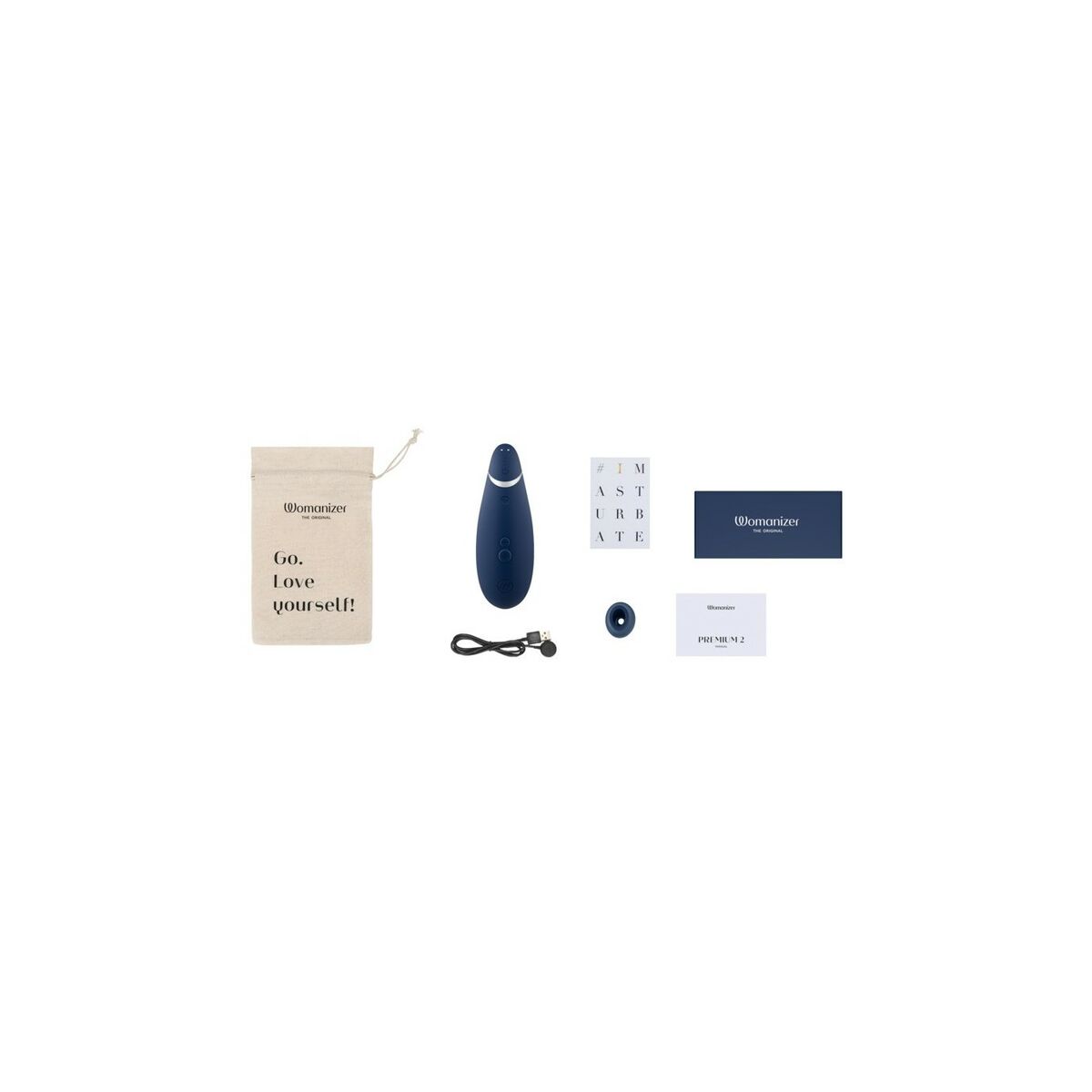 Vibrator Womanizer WOMANIZER PREMIUM 2 BLUEBERRY Blå - 5