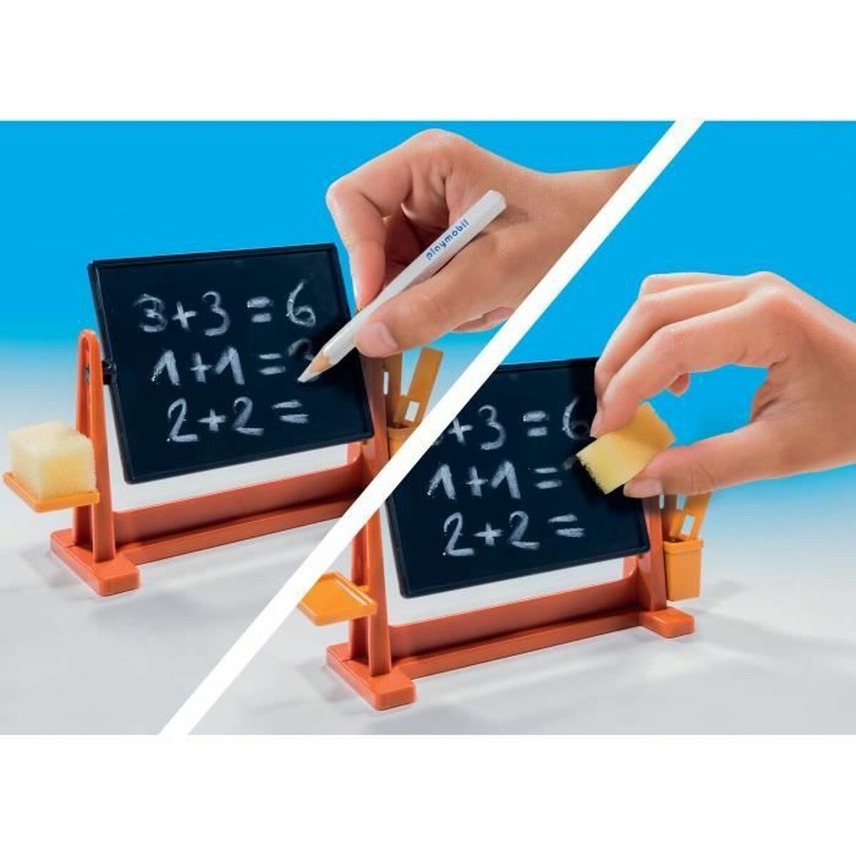 Playset Playmobil 6865 - City Life - School with Classroom - 8