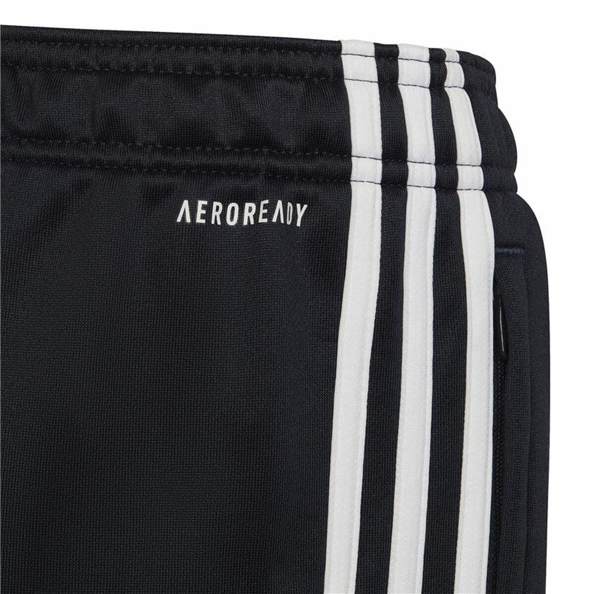 Nederdel träningsoverall för barn Adidas Designed To Move 3 band Svart - 4