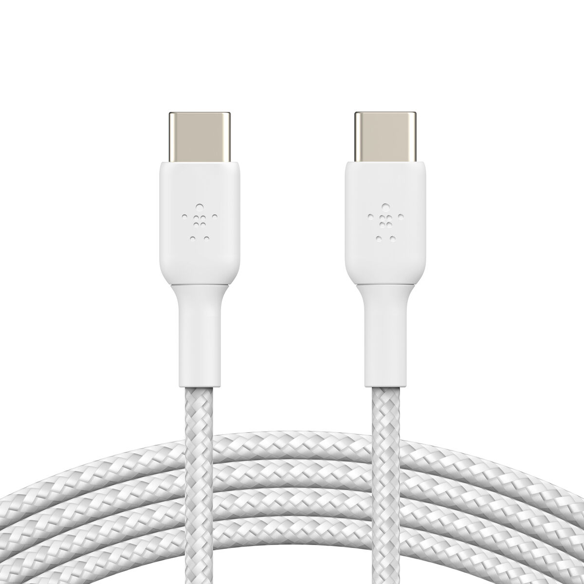 USB-kabel Belkin CAB004BT1MWH2PK Vit 1 m