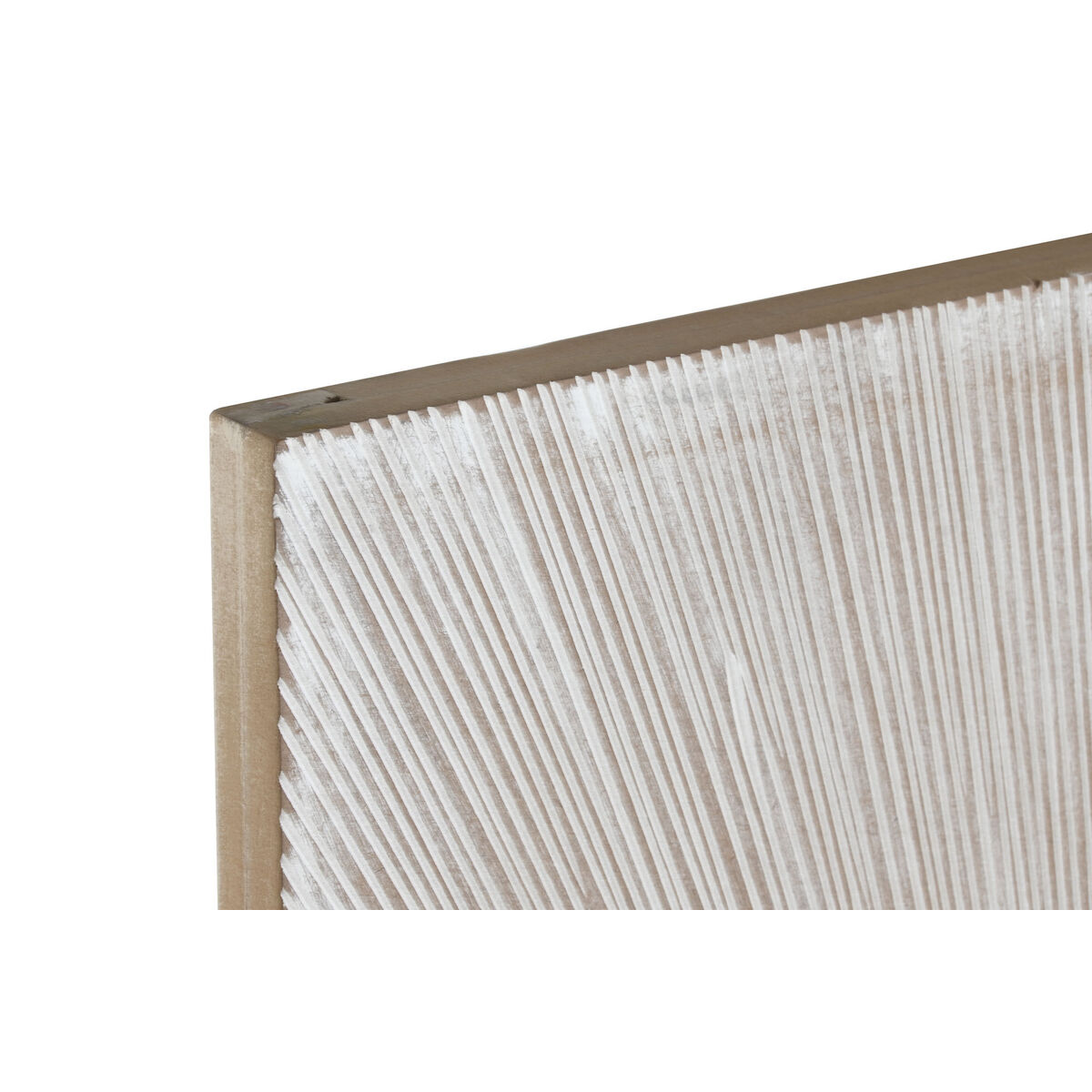 Sänggavel Home ESPRIT Vit 160 x 3 x 80 cm - 2