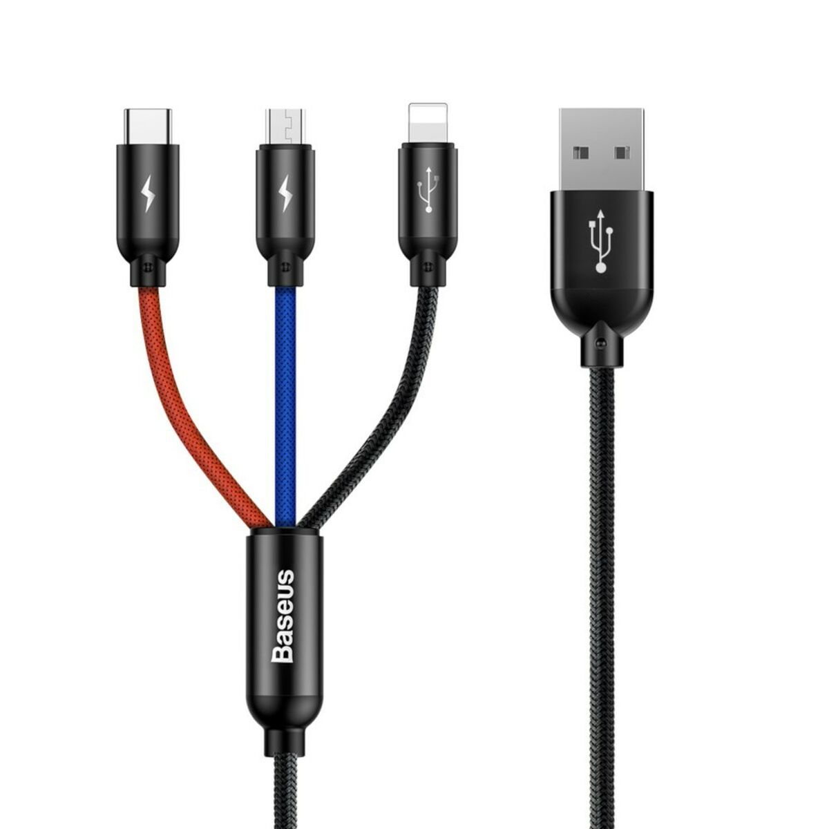 USB A till USB-C Kabel Baseus CAMLT-BSY01 1,2 m