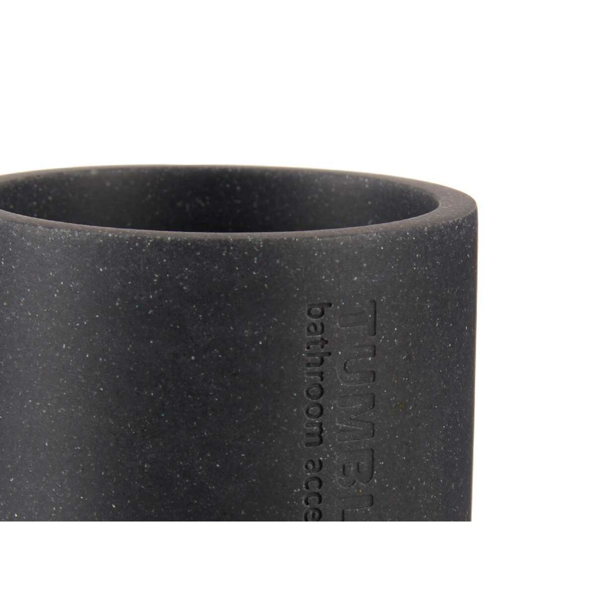 Tandborsthållare Svart Harts 7,8 x 10,5 x 7,8 cm (6 antal) - 4