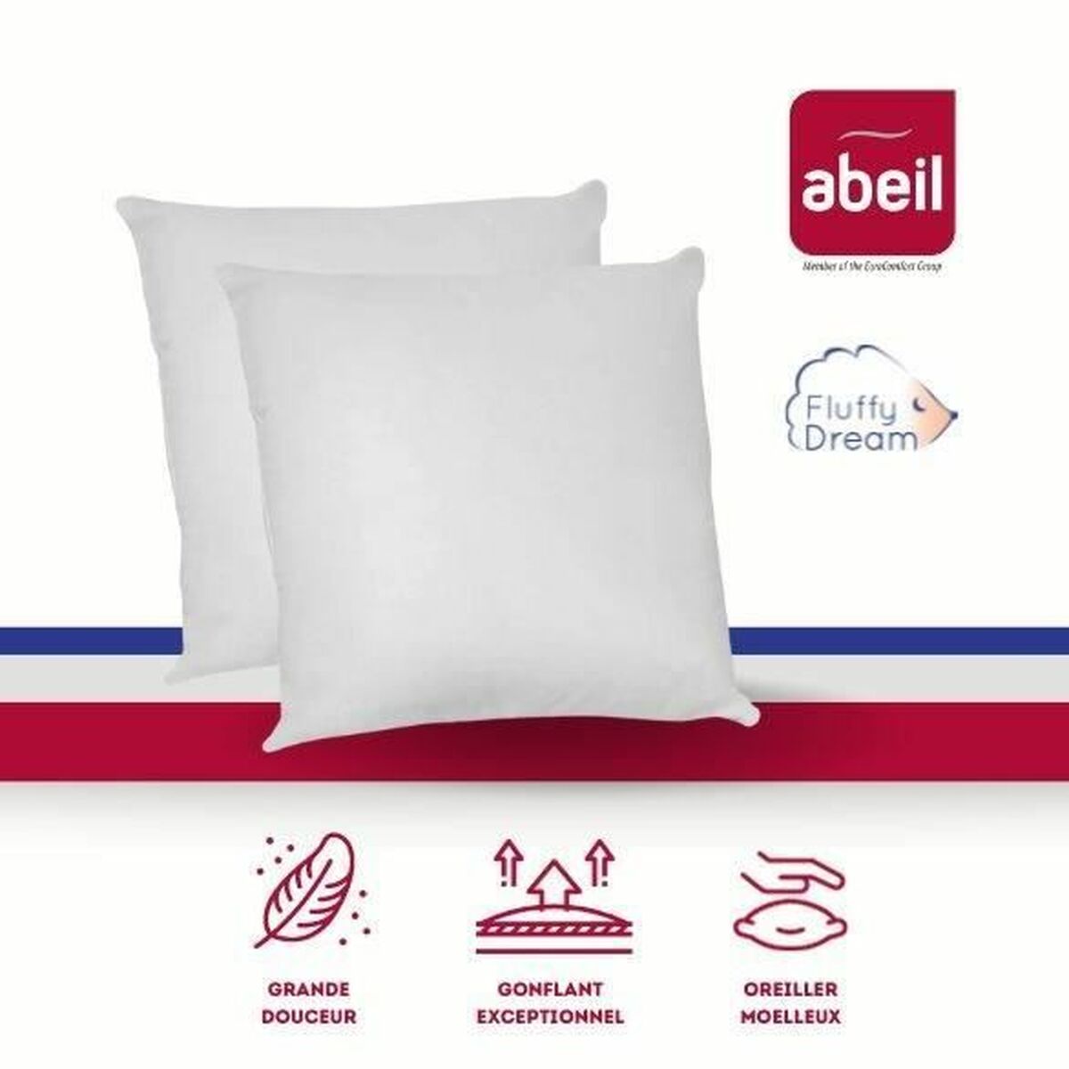 Kudden Abeil FluffyDream 60 x 60 cm 2 antal - 3