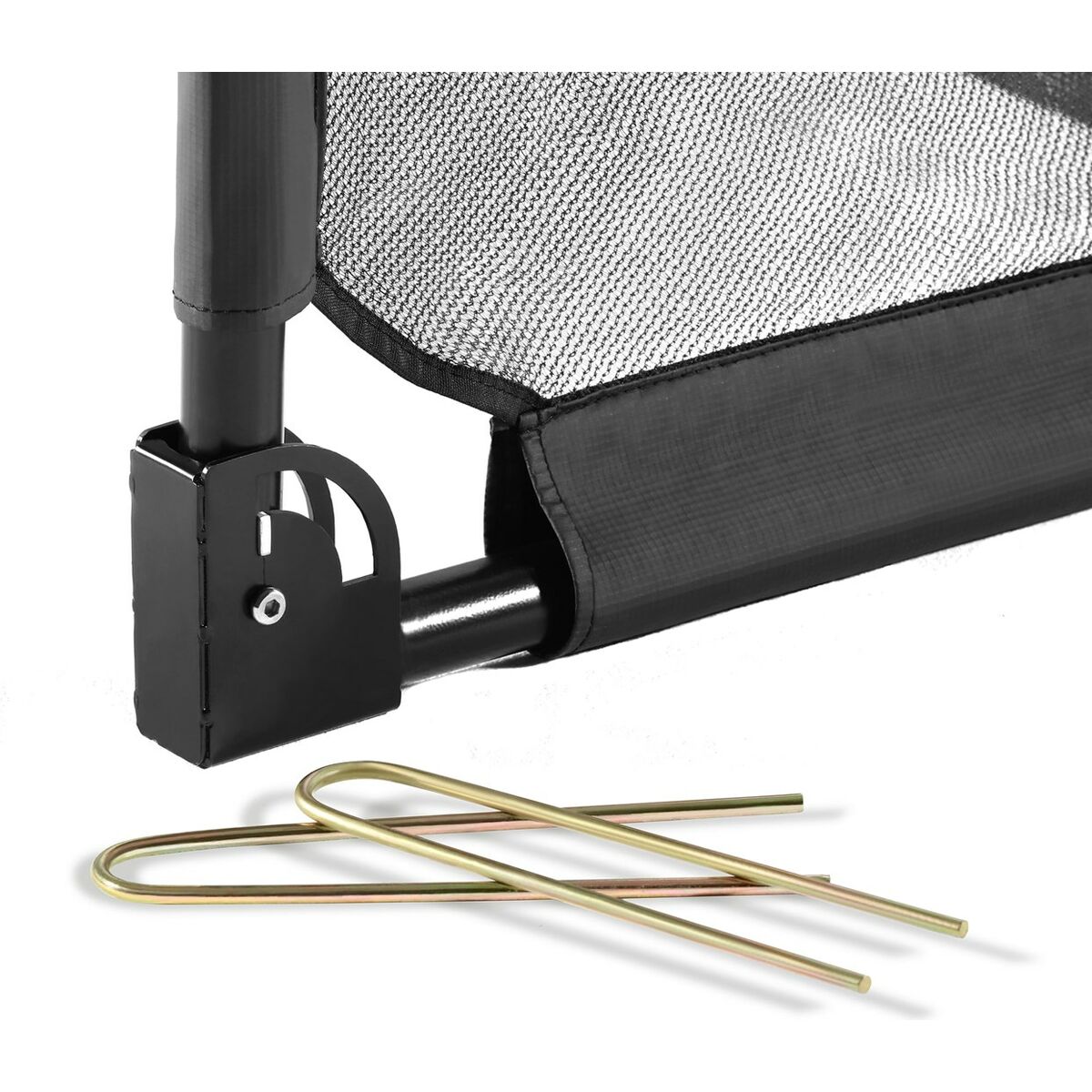 Set med 2 fotbollsmål Salta 5120                            Svart 100 x 60 x 60 cm (2 antal) - 3