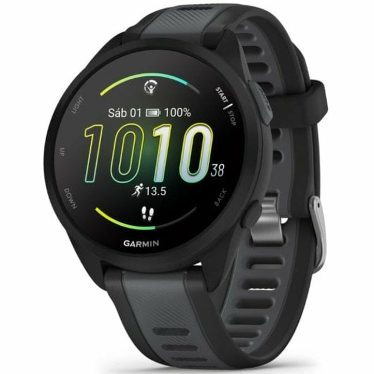 Smartklocka GARMIN Forerunner 165 Svart Silvrig 1,2"